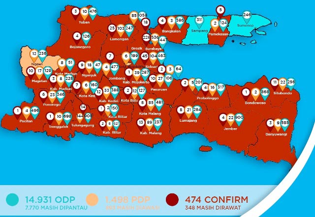 Surabaya Layak PSBB Khofifah: Tunggu Langkah Terukur