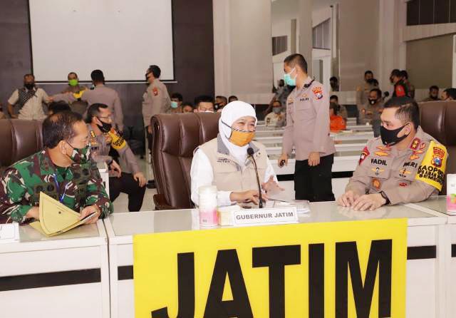 Corona di Surabaya Parah Khofifah Siapkan Langkah Ekstra