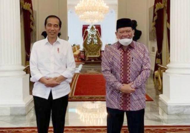 Satu Jam Temui Jokowi, La Nyalla Bicara Ketahanan Pangan