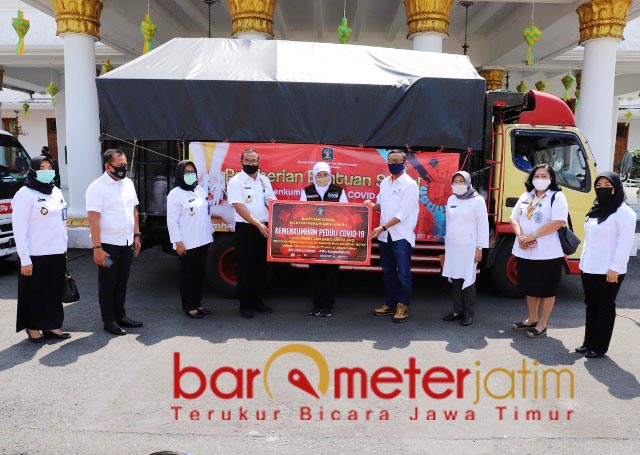 Menkumham Kirim 1000 Paket Sembako dan Alkes Karya Napi