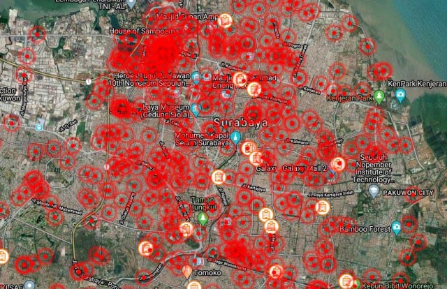 Dua Hari Tambah 116, Positif Corona di Surabaya Capai 708