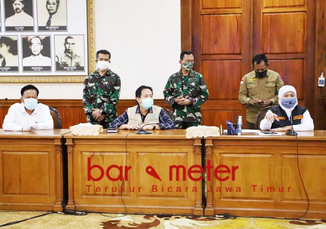 Khofifah Temui Erick Thohir, Risma Tinggalkan Grahadi