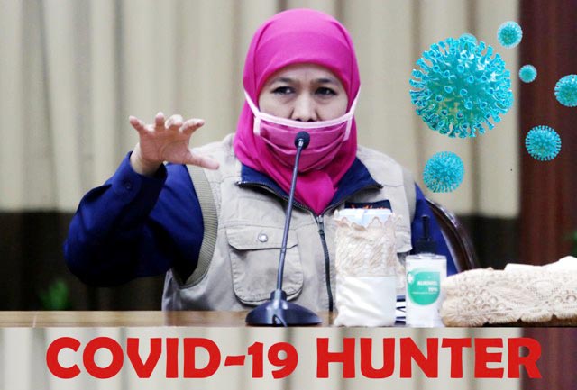 Sisir OTG-PDP Khofifah Bentuk Tim Pemburu Covid-19