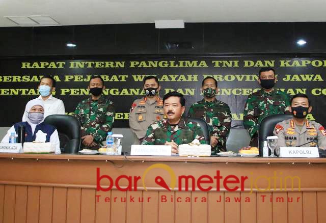 Corona Menjadi-jadi Panglima TNI-Kapolri Turun ke Jatim
