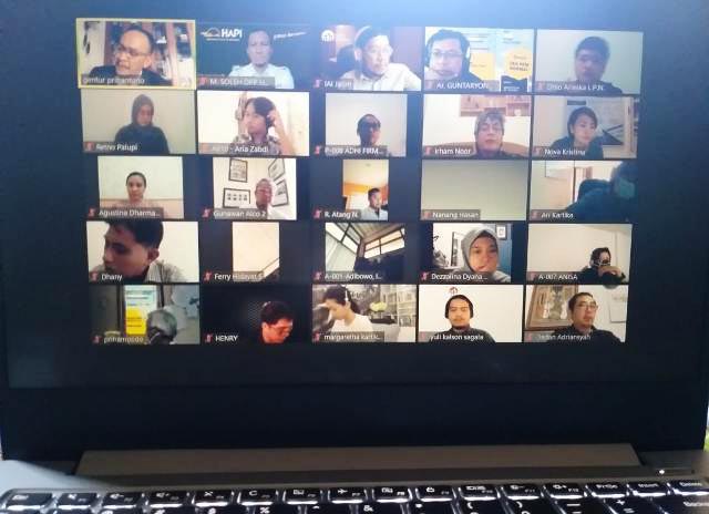 HAPI Berbagi Pengetahuan Soal Baja Ringan di Webinar IAI