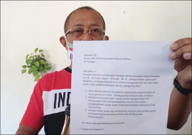 Mundur dari Bacawawali Armuji Beber Dijegal di Internal PDIP