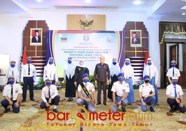 Jatim Zona Merah Ratusan Ribu Siswa Baru MPLS via Daring