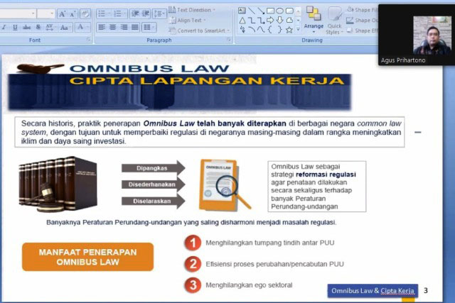 Ahli: Soal Biaya dan Waktu, RUU Cipta Kerja Jauh Lebih Efisien