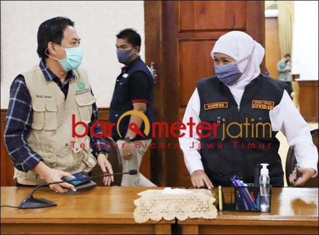 Saat Khofifah Terkenang Kerja Sangat Keras Plt Bupati Sidoarjo