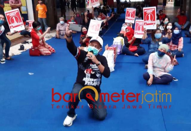 Tanpa Kontrak Politik, Pedagang Hitech Mall Pilih Eri-Armuji