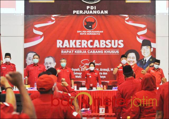 Jagoan PDIP Unggul 6, Mesin 8 Parpol Kubu Machfud Macet