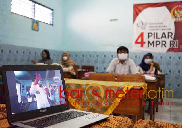 Sosialisasi 4 Pilar, Bambang DH Kemas Lewat Content Creator
