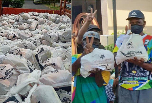 Bansos BNPB Dibuat Kampanye Penyalurnya Politikus Demokrat