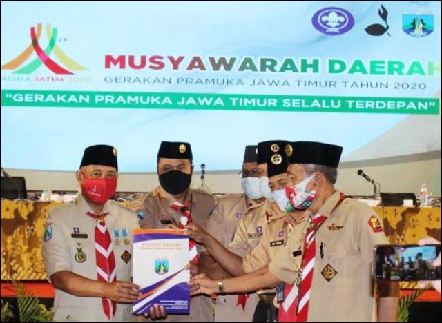 Emil Dardak Mundur, Arum Sabil Ketua Kwarda Pramuka Jatim!