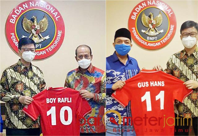 Temui BNPT, Gus Hans Gagas Deradikalisasi Lewat Sepak Bola