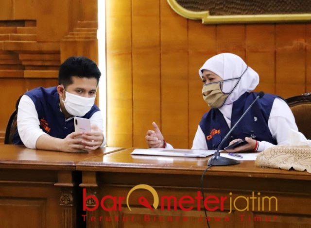 Kesehatan Khofifah Baik, tapi Wagub Emil Kadang Deg-degan