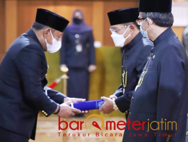 Nomenklatur OPD Berubah, 92 Pejabat Pemprov Jatim Dilantik