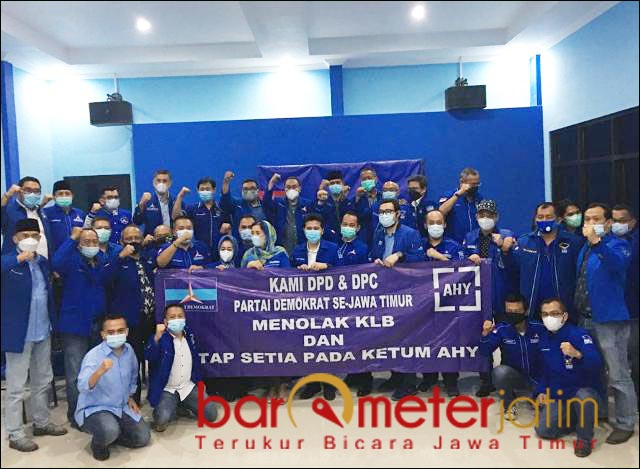 Kian Solid Demokrat Jatim Ikrar Dukung AHY di Depan Notaris