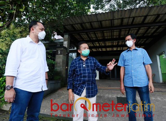 Kunjungi Bambang DH, Eri Diwejang soal Aset dan Banjir