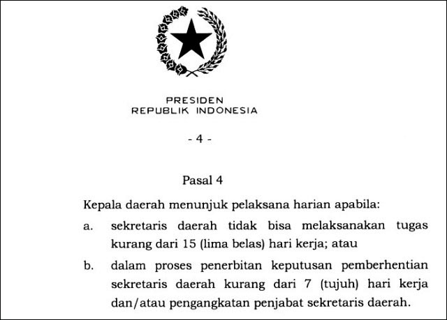 Heru Bisa Plh Sekdaprov Jatim, Buah Manfaatkan Celah Perpres