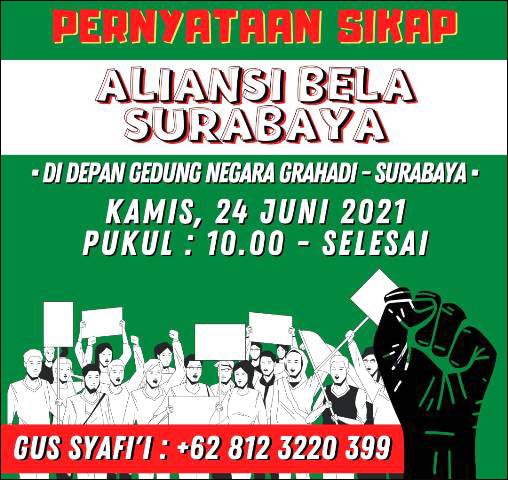 Aliansi Bela Surabaya Batal Demo Grahadi, Lho Ada Apa