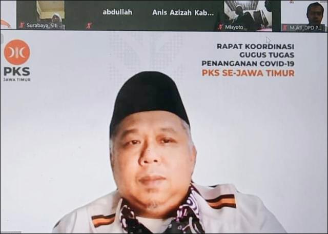 Ketua PKS Jatim Ajak Sukseskan Vaksinasi dan PPKM Darurat