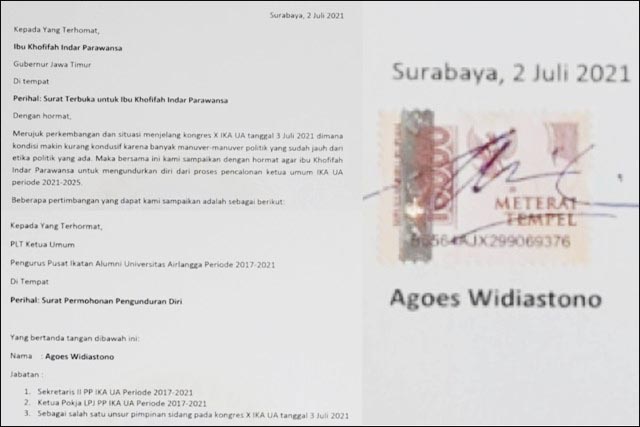 Jelang Pilketum IKA UA Kian Panas, Khofifah Diminta Mundur