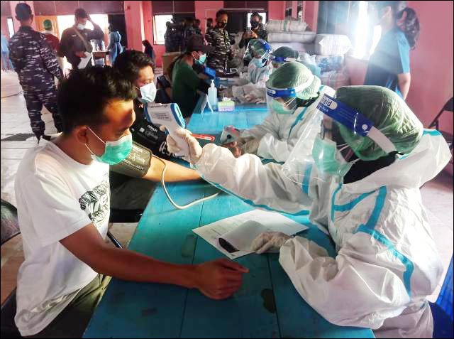 Vaksinasi di Pulau Sapeken, Gus Hans Apresiasi Koarmada II
