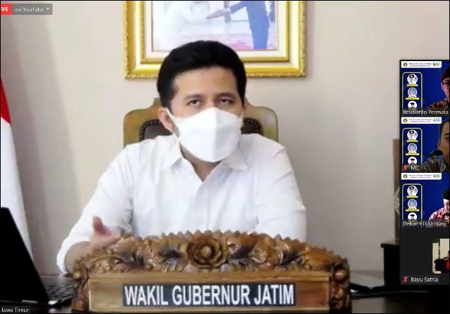 Gelar Webinar Anti Napza, Unhasy Hadirkan Wagub Emil