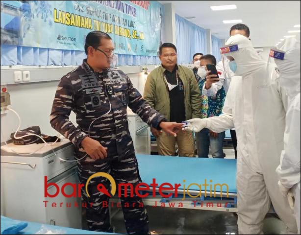 Tinjau Rumah Oksigen di SIER, KSAL Sebut Tempat Isoter Ideal