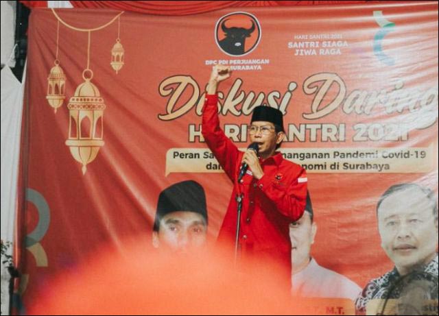 Peringati HSN, PDIP Surabaya: Perkuat Sinergi dengan Santri