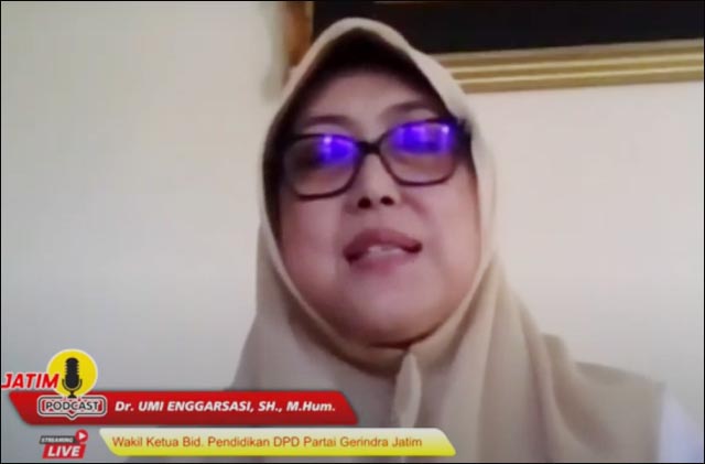 Pandemi, Gerindra Jatim Soroti Siswa Lulus dengan Nilai Daring