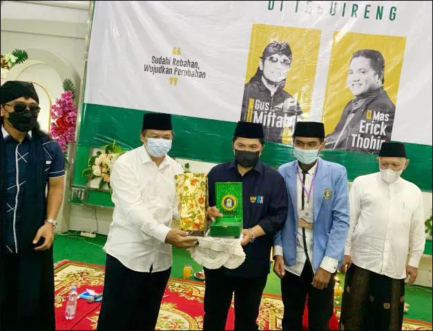 Erick Thohir Hadir di Unhasy, Rektor Harap Ada Kolaborasi