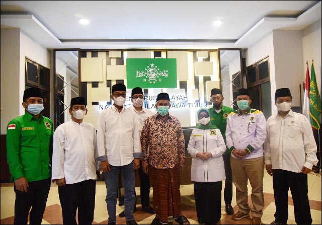 Sowan PWNU, PPP Jatim Siap Gaet Gus-Ning Pengasuh Ponpes