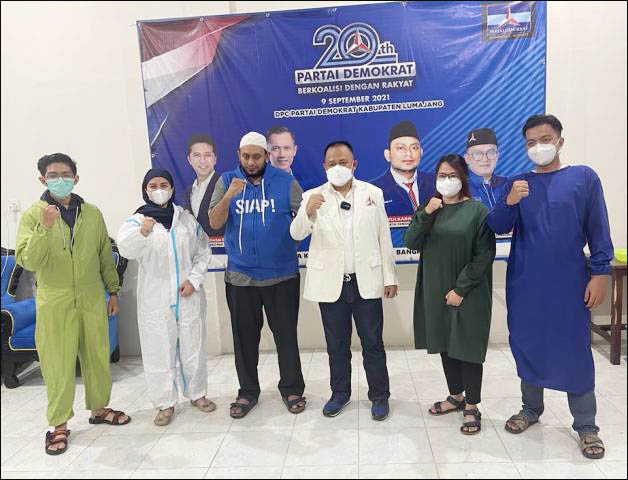 Peduli Erupsi Semeru, Demokrat Jatim Dirikan Posko Medis