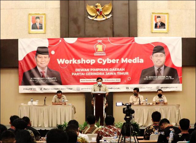 2 Hari, Gerindra Jatim Gembleng Kader Muda soal Digitalisasi