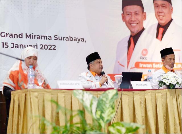 Rakorwil, Ketua PKS Jatim Minta 38 DPD Lebih Kuat Layani Rakyat