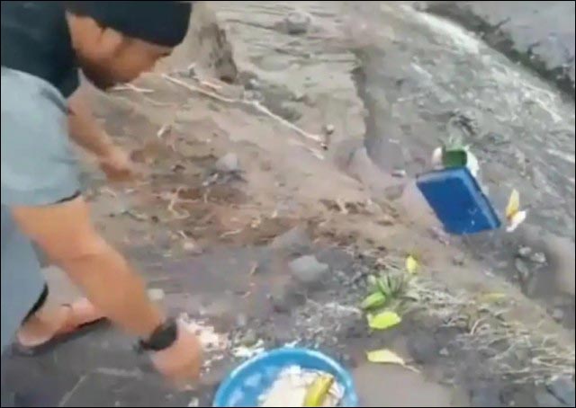 Pria Penendang Sesajen Semeru Diringkus di Bantul, Terancam 4 Tahun Penjara