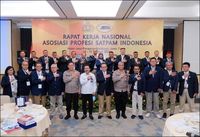 Rakernas, APSI Dukung Rencana Polri Ubah Seragam Satpam Jadi Warna Krem