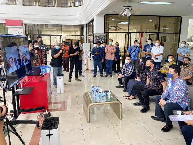 Kunjungi Pabrik Maspion, AHY Didoakan Alim Markus Jadi Presiden di 2024