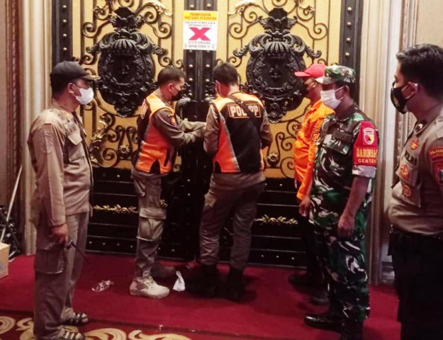 Acara 3.000 Peserta Langgar Prokes, Ruang Pertemuan di Empire Palace Surabaya Disegel