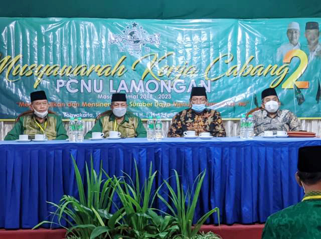 PCNU Lamongan Muskercab di Yogyakarta, Kelakar Rais Syuriyah: Baru Kali Ini di Hotel