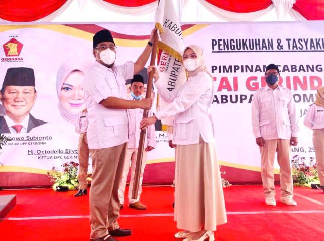 Pilih Perempuan Muda Jadi Ketua, Anwar Sadad Minta Gerindra Jombang Berlari Kencang