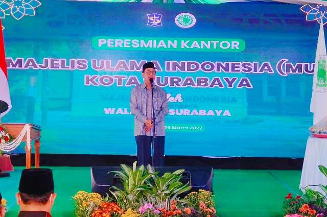 Kantor MUI Surabaya Diresmikan, Ketum MUI Jatim Apresiasi Respons Cepat Pemkot