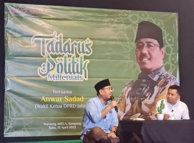 Safari di Madura, Anwar Sadad Blakblakan soal Mentor Politik dan Nasabnya di Sidogiri