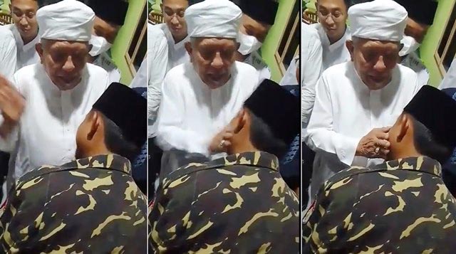 Video Kiai Tampar Anggota Banser Bikin Gempar: Kiai Enggak Dijaga, Gereja Dijaga, Plak