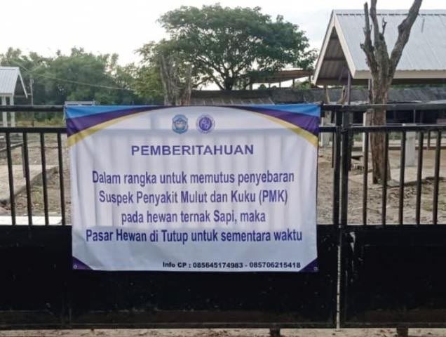 Imbas Wabah Penyakit Mulut dan Kuku Ternak, Pasar Hewan di 4 Kabupaten Jatim Ditutup