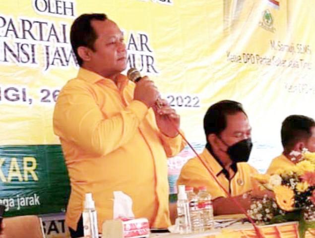 Sarmuji: Kalau Pakde Karwo Titip Bayu Airlangga ke Golkar Ya Kami Terima