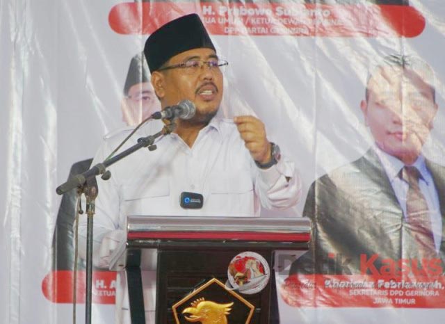Prabowo Sebut Capres Tak Harus Dirinya, Gerindra Jatim: Itu Bentuk Kerendahan Hati