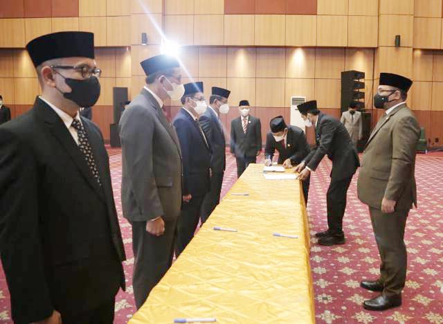 UINSA Punya Rektor Baru Pengganti Prof Masdar Hilmy: Sambutlah Prof Muzakki